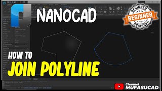 NanoCAD How To Join Polylines [upl. by Rehotsirhc]