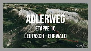 Adlerweg Etappe 16  Leutasch – Ehrwald  Wandern Tirol  GPSTrack  Tourenvorschlag [upl. by Lindemann622]