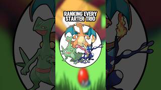 Every Starter Trio Ranked [upl. by Frymire]