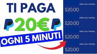 Nuova App Gratuita Ti Paga 20€ In 5 Minuti  Come Fare Soldi Online Usertesting 2023 [upl. by Leblanc314]