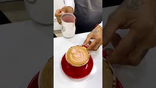 تا حالا ارده لاته خورده بودی ،نوشیدنی گرم جنوبیlatteeart coffee latteeart [upl. by Grant862]