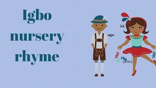 Learn Igbo for kids using RhymeLearn body parts in Igbo [upl. by Ynnus]