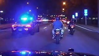 FHP Wild Pursuit of Reckless Biker in MiamiDade [upl. by Dwaine445]