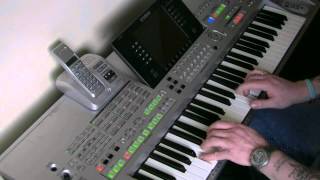 Circle of Life  Elton john  Yamaha Tyros  Cover The lion king [upl. by Aramas457]