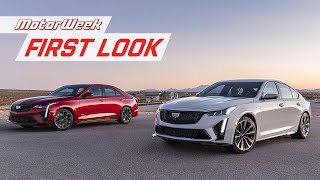 2022 Cadillac CT4V Blackwing amp CT5V Blackwing  MotorWeek First Look [upl. by Nelyt298]