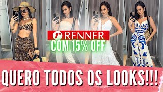 PROVADOR RENNER 15  Lançamentos de alto verão ☀️😍🙀 [upl. by Man137]