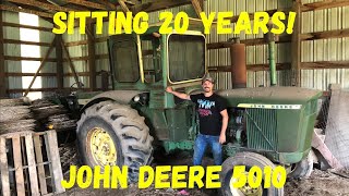 FORGOTTEN John Deere 5010 Will it start and DRIVE home [upl. by Yroger]