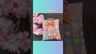 How to wrap clothes as a gift l Gift packing Shirt Style Gift wrapping tutorial l Gift wrap idea [upl. by Esikram]