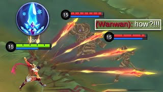 GUSION NEW BUILD ICE QUEEN WAND😱 [upl. by Atihana]