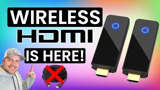 Wireless HDMI Is Here Say Goodbye To HDMI Cables  BMOSTE Wireless HDMI Transmitter Receiver Kit [upl. by Kciwdahc395]