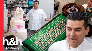 Dois bolos extraordinários para clientes muito exigentes  Cake Boss  Discovery HampH Brasil [upl. by Eb]