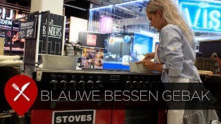 Blauwe bessen gebakje maken [upl. by Arimay]