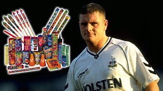 BRILLIANT Paul Gascoigne Bonfire Night Fireworks Story [upl. by Kcirdneh]