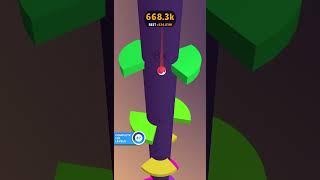 Helix Jump Level 2457 helixjump gaming mobile shorts [upl. by Nette102]