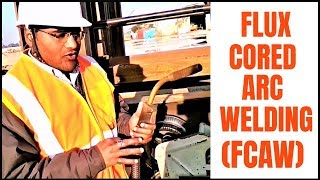 HindiUrdu FCAW  Flux Cored Arc Welding [upl. by Anaet732]