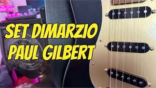 Set DiMarzio Paul Gilbert [upl. by Arlin146]