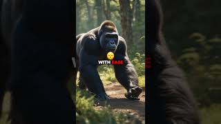 Gorilla Vs Grizzly Bear Who Would Win shorts gorilla grizzlybear animals [upl. by Naujled]