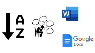 Como colocar as referências bibliográficas em ordem alfabética no Microsoft Word e no Google Docs [upl. by Nehr]