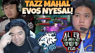 AE TAZZ MENYALA  EVOS FIX MENYESAL LEPAS TAZZ  EVOS VS ALTER EGO MATCH 2  MPL S13 [upl. by Acisej579]