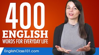 400 English Words for Everyday Life  Basic Vocabulary 20 [upl. by Block]