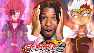 RYUGA VS JACK WAS TOO ONE SIDED FIRST TIME WATCHING BEYBLADE METAL MASTERS EPISODE 4142 REACTION [upl. by Latsyrhk126]