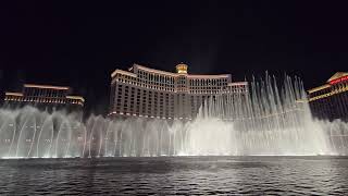 bellagio fountain show  las Vegas nevada [upl. by Pisano]