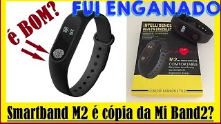 FUI ENGANADO Pulseira Smartband M2 com Monitor Cardíaco  Promoção Ourocard que decepção [upl. by Ylac]