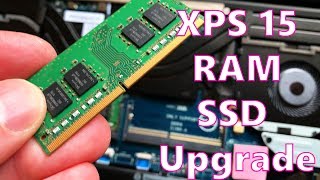 Upgrade amp Install the RAM or SSD on the Dell XPS 15 7590 9500 fresh copy of windows on New SSD [upl. by Elicul]