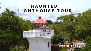 Tour a Haunted Lighthouse on Daufuskie Island  Haig Point Light House Tour with Damian Hall [upl. by Nnylaf]