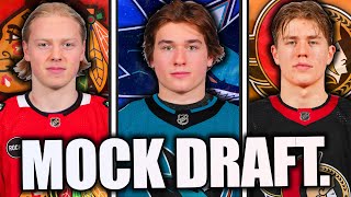 POSTWORLD JUNIORS 2024 NHL MOCK DRAFT Top 16 [upl. by Winshell]