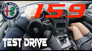 ALFA ROMEO 159 Tbi 248 PS POV DRIVE Onboard  INTERIOR SOUND  ACCELERATION  TUNNEL RUN [upl. by Odnanref]