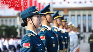 china military parade 2020 [upl. by Naamann]