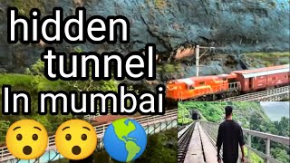 KP waterfall khopoli  full vlog  karjat lonavla Railway tunnel of mumbai adventure view [upl. by Donnell]