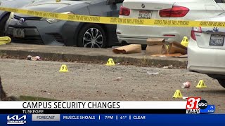 Tuskegee University makes security changes after deadly mass shooting [upl. by Aleekat496]