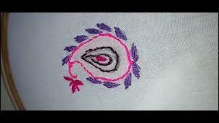 Chikankari Embroidery Tutorial Lucknowi Chikan StitchChikankari Embroidery Design For Saree amp Kurti [upl. by Sommers377]