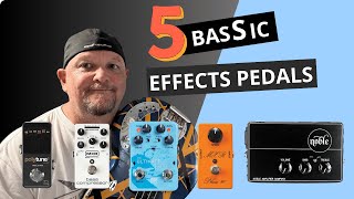 Top 5 Must Have Pedals for Every Bassist in 2024 [upl. by Jeffy]