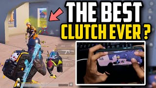 The best Clutch ever BGMI Highlights WITH HANDCAM  COPKNIT [upl. by Yenaj688]