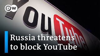 YouTube shuts German channels of Russias RT  DW News [upl. by Wesley394]