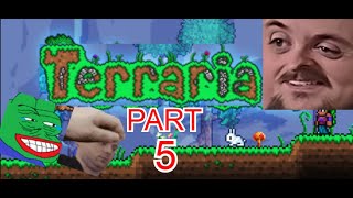 Forsen Plays Terraria  Part 5 With Chat [upl. by Suiravad]