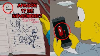 LA SINIESTRA PREDICCIÓN DE LOS SIMPSON EL 17 DE NOVIEMBRE DE 2024 [upl. by Ewald255]