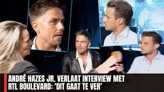 quotAndré Hazes jr Verlaat Interview met RTL Boulevard ‘Dit Gaat Te Ver’ [upl. by Hemingway]