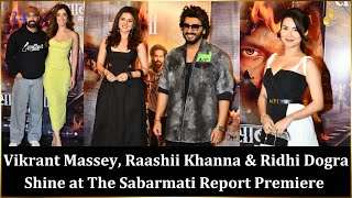 Is Vikrant Massey The REAL Star of The Sabarmati Report Premiere [upl. by Edme]