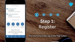 The Barclays app  How to register on a new device [upl. by Merri]