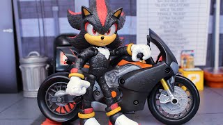 Jakks Pacific Sonic The Hedgehog 3 Movie Shadow Figure  Motorcycle Review [upl. by Emanuel213]