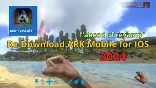 How to Download ARK Survival Evolved Mobile for IOS 2024 [upl. by Eirrol519]