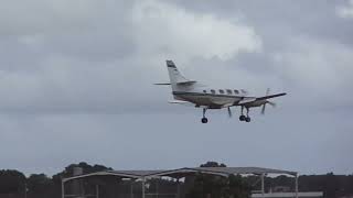 Swearingen Merlin III Aterrizando en Maturin VuelosChartersDeportivos manotengofe [upl. by Nyladnohr795]