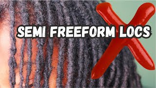 3 Cons of Semi Freeform Locs [upl. by Pompea212]