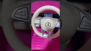 Mercedes Maybach S650 Kids Car pink color toys automobile toycar car kidscar [upl. by Anivram956]