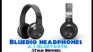 BLUEDIO HT Bluetooth wireless Headphones 57mm Drivers [upl. by Durant]