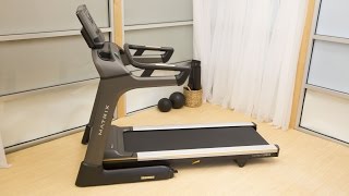 Matrix Fitness  Matrix at Home  Treadmill Assembly [upl. by Ahsinrats]